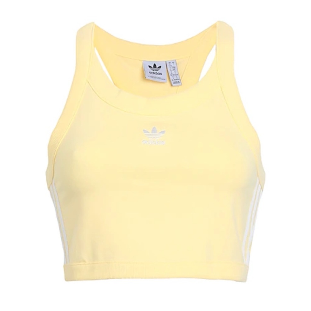 ADIDAS ORIGINALS ADICOLOR CLASSICS 3 STRIPES SHORT TANK TOP Small